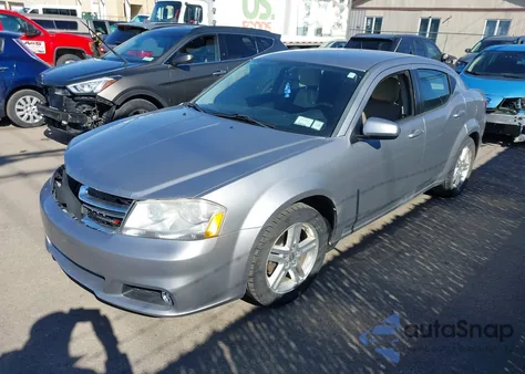 2013 Dodge Avenger Sxt z USA, uszkodzony, nr VIN 1C3CDZCBXDN610942